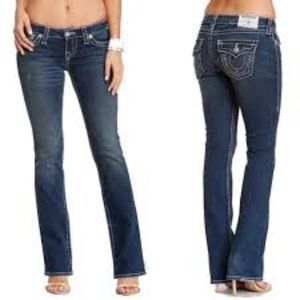 True Religion Becky Glitz and Glam Boot Jeans 26
